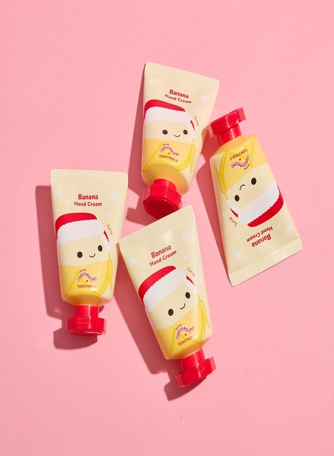 TONYMOLY x Squishmallows Holiday Hand Cream Set | Limited Edition Moisturizing Hand Cream Trio with Junie Banana, Hans Toasted Marshmallow & Ethel Peppermint Mocha | Soft, Hydrated Hands - Image 5